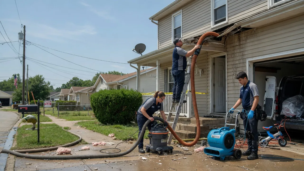 Water Damage Restoration in Pulaski, IL near me
